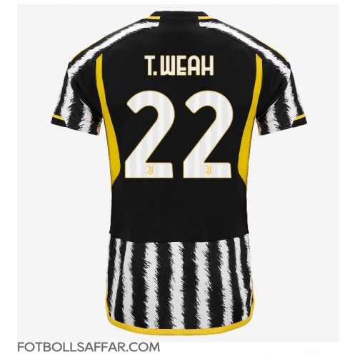 Juventus Timothy Weah #22 Hemmatröja 2023-24 Kortärmad